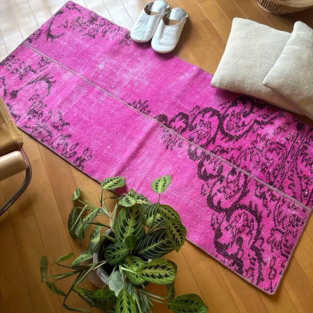 meno 様おまとめ2枚セット　トルコヴィンテージラグ