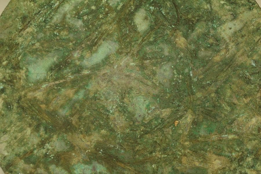 中国美術 青銅鏡 饕餮紋 時代物(HA506)