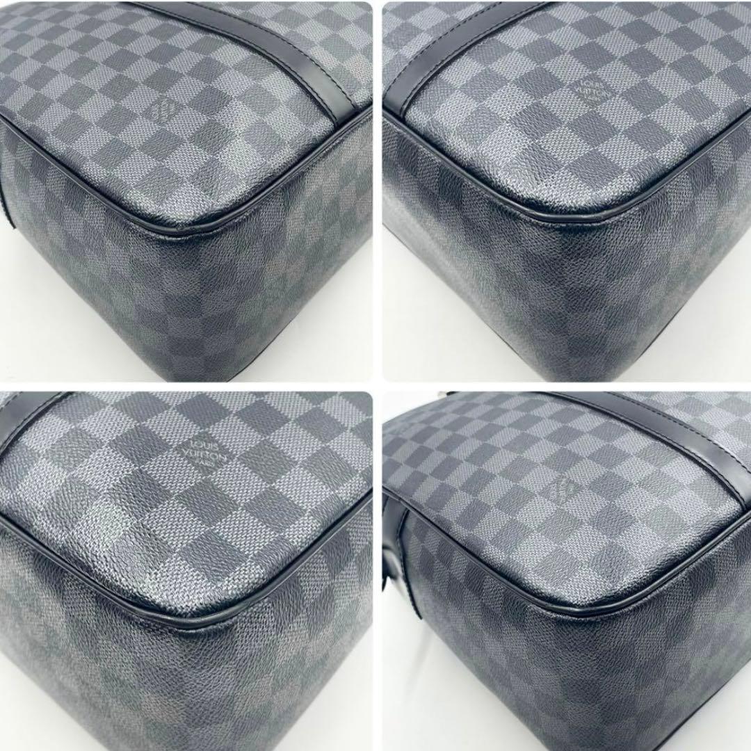 【美品】ルイヴィトン ダミエグラフィット ヨーン 2wayビジネスバッグ 大容量