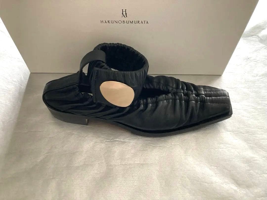 HARUNOBUMURATAハルノブムラタGARWIN フラットシューズ 37