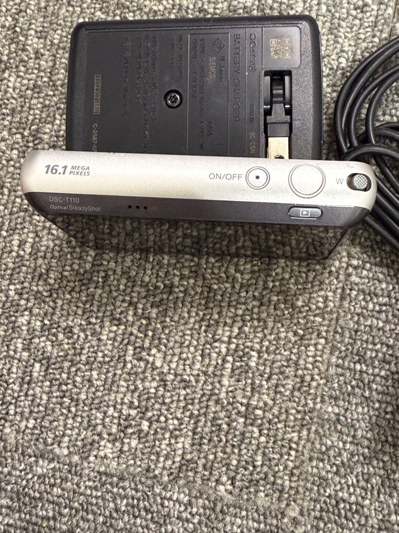SONY ソニー Cyber−Shot DSC-T110 シルバー デジカメ