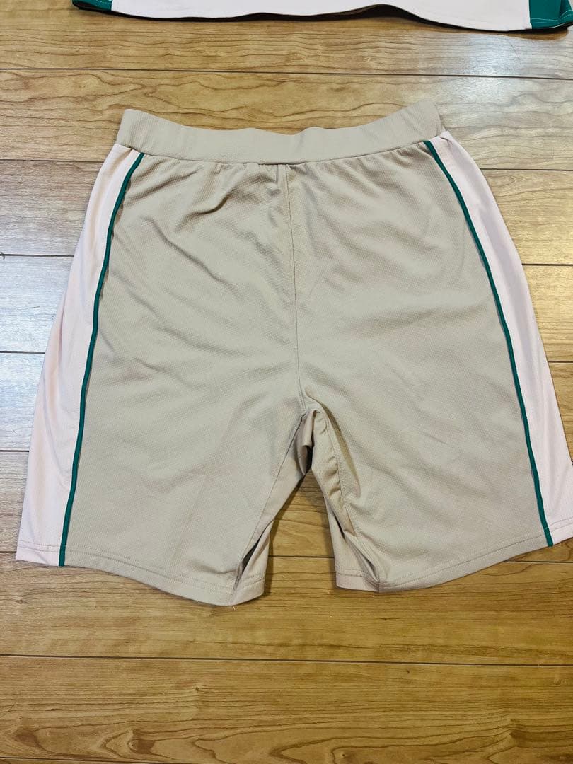 YONEX テニスウェアセットアップ ベージュ/グリーン