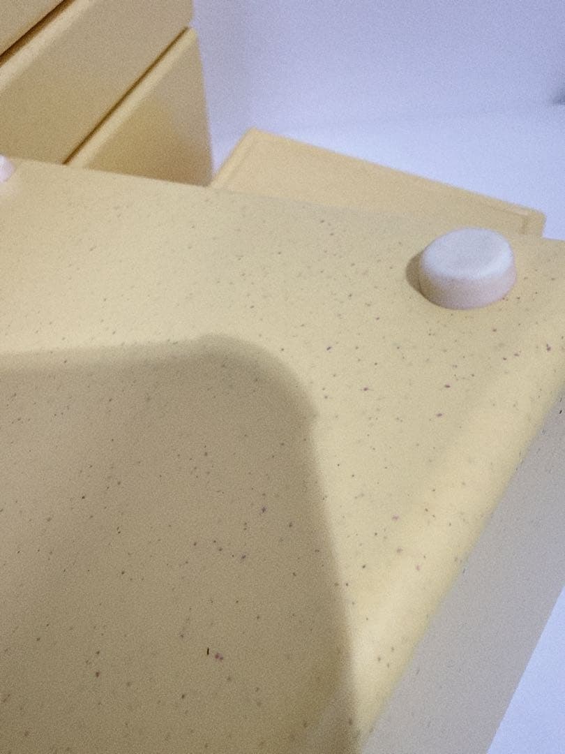 新品　Tupperware システムドロワー　5点セット　イエロー