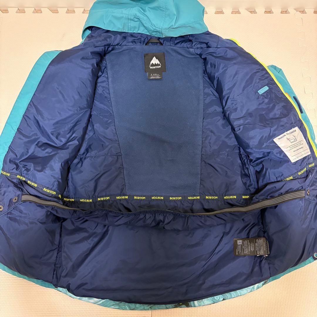 BURTON バートン キッズ kids スノボウェア L ピーコックグリーン