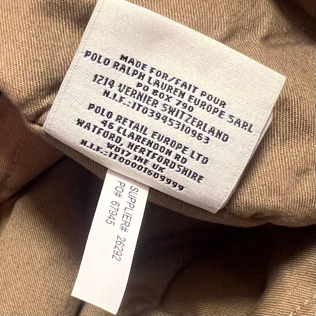 RUGBY RALPH LAUREN イヤーフラップキャップ L/XLネイビー