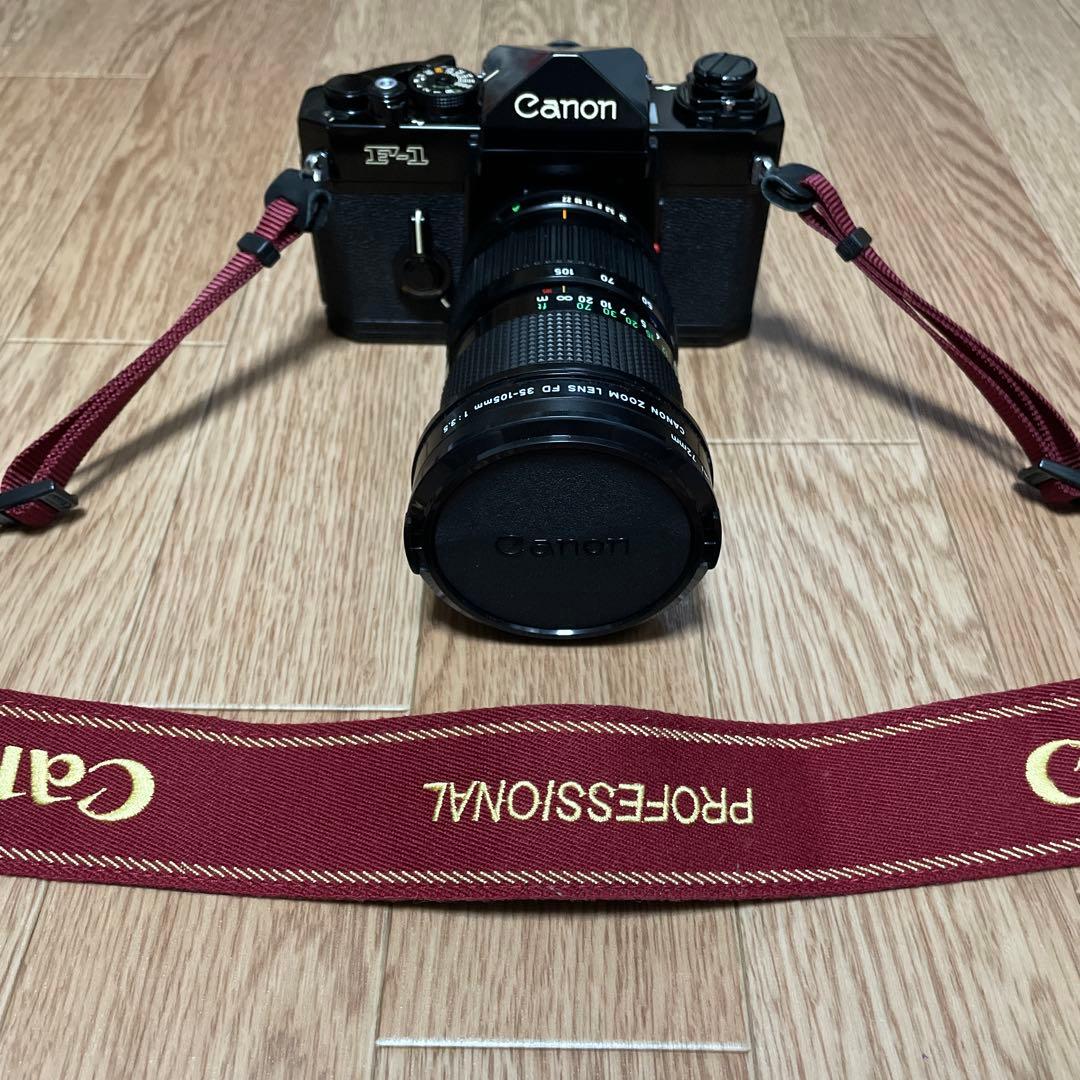 Canon F-1 前期型 本体 ＋ 35mm〜105㎜レンズ