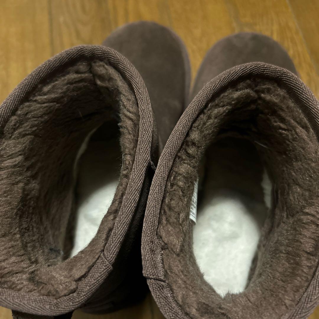 UGG クラシックミニプラットフォーム　ダークブラウン