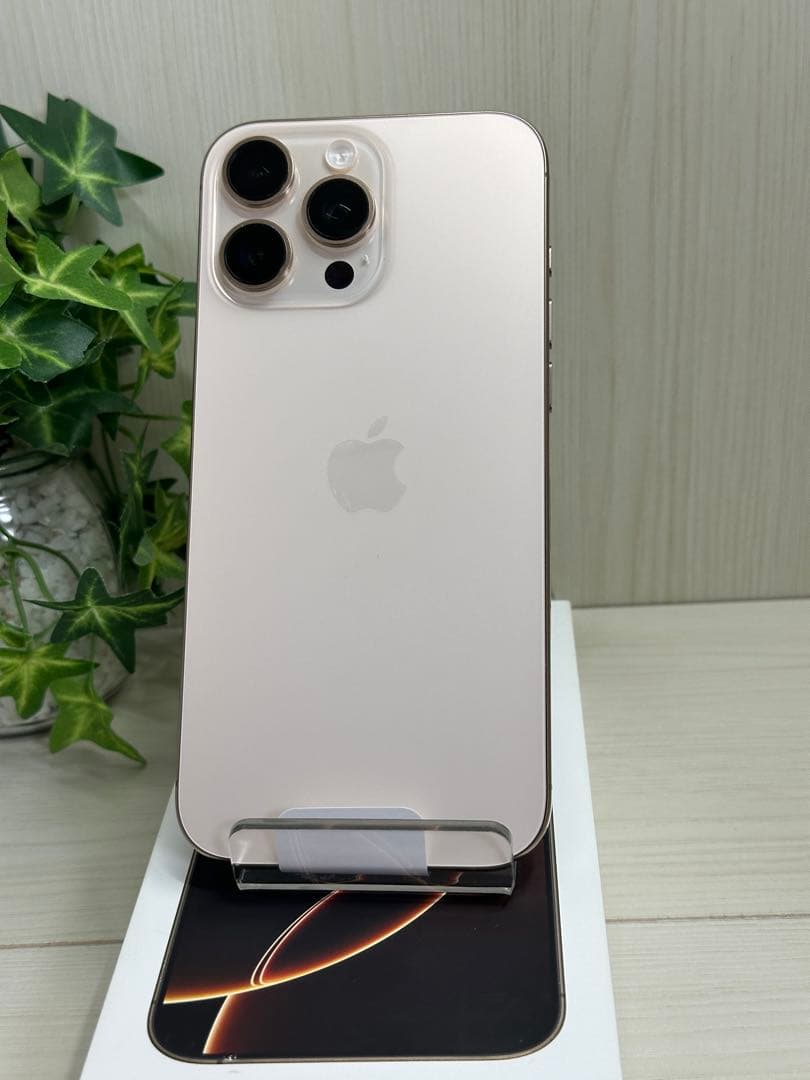 ✨iPhone 16 Pro Max 256GB デザートチタニウム✨