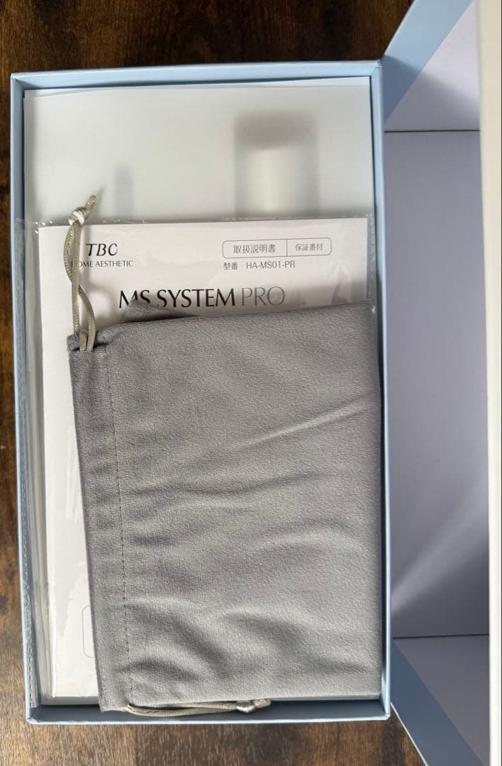 未使用品 TBC MS SYSTEM PRO 家庭用高周波フォト美容器
