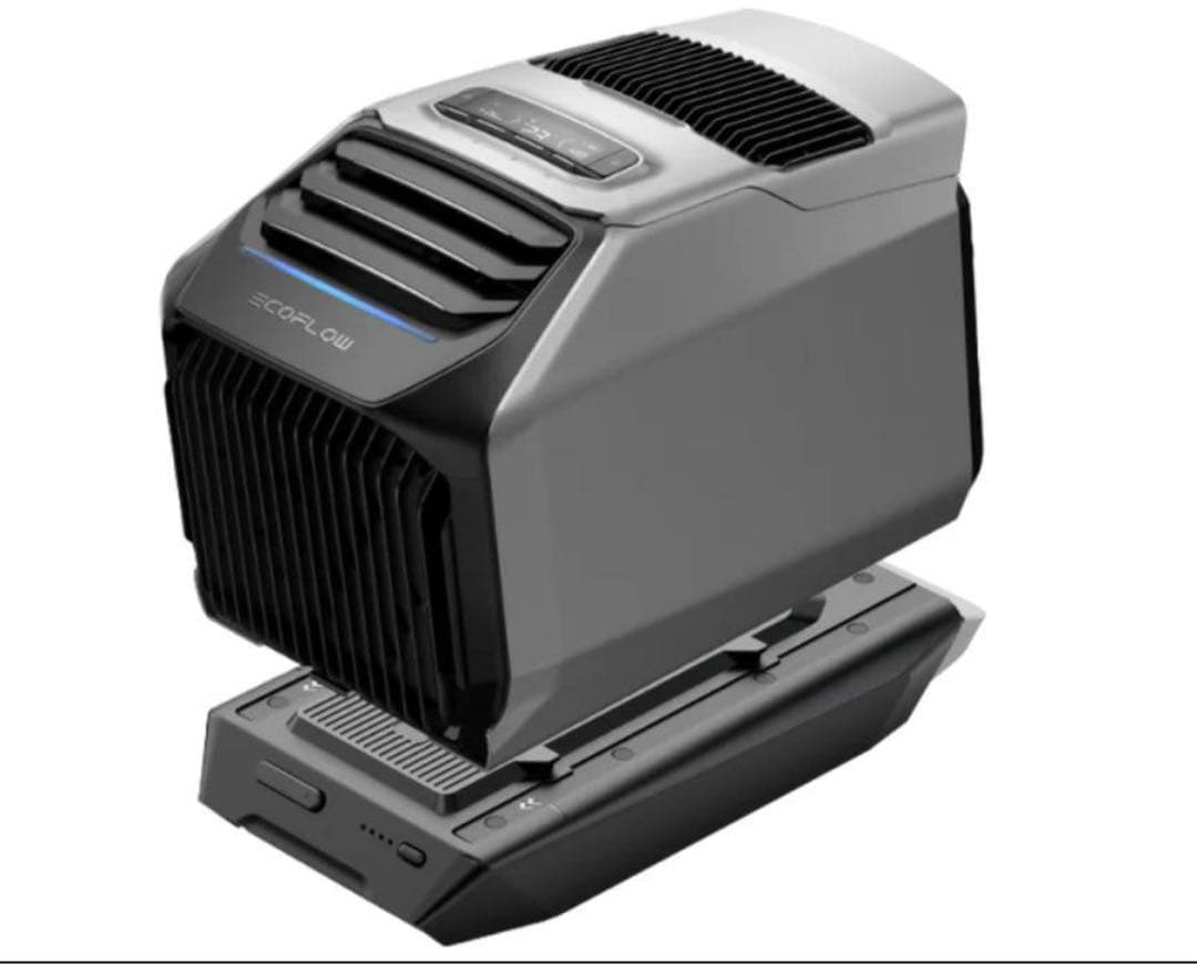 EcoFlow Wave 2 エアコン本体、バッテリー、別売り排気ダクトホース
