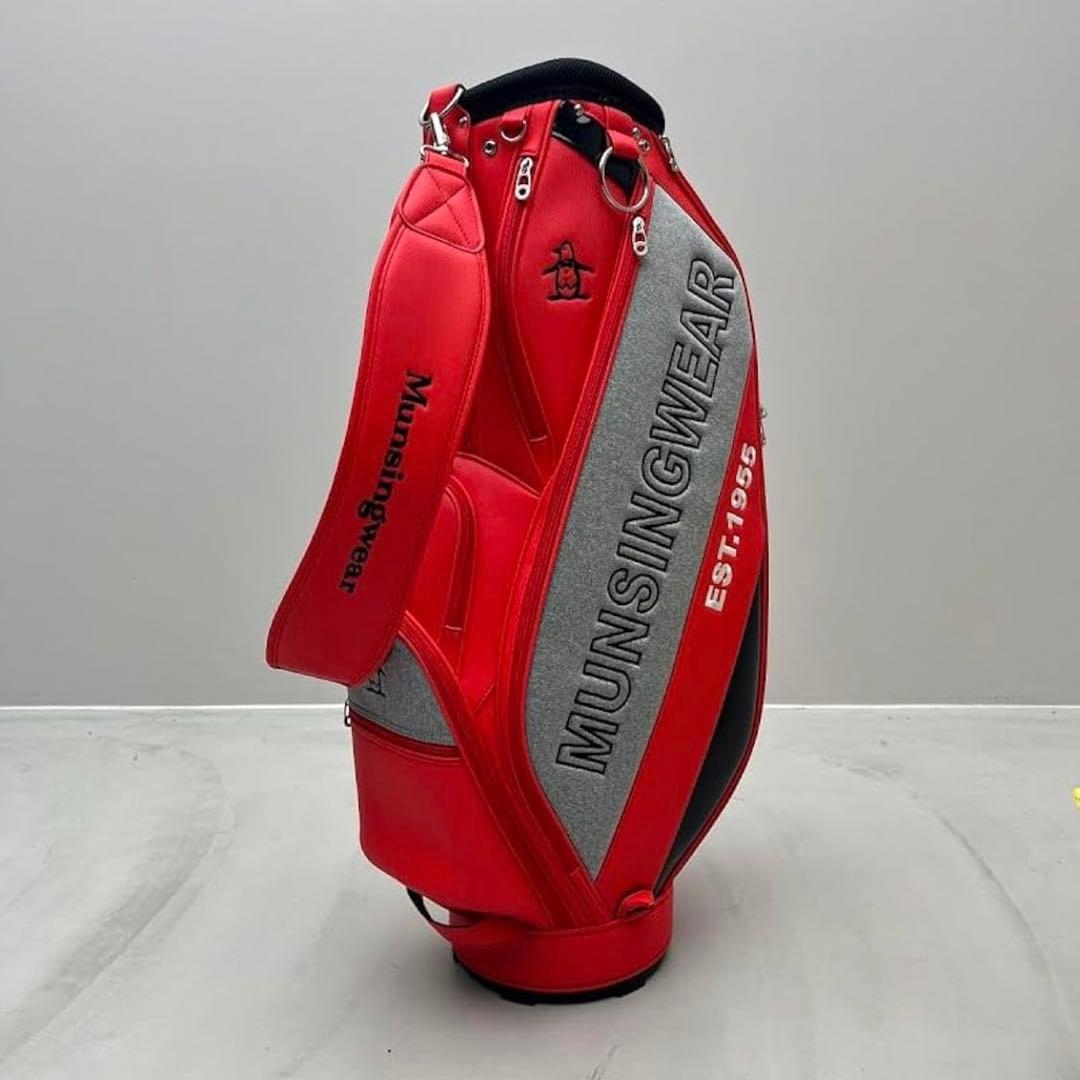 【正規品】かわいい キャディバッグ 9.0型 マンシングウェア