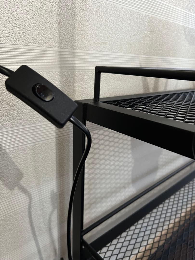 ☆送料込み☆アイアン植物棚　即購入OK ライトレール付　ボタニカル　アガベ