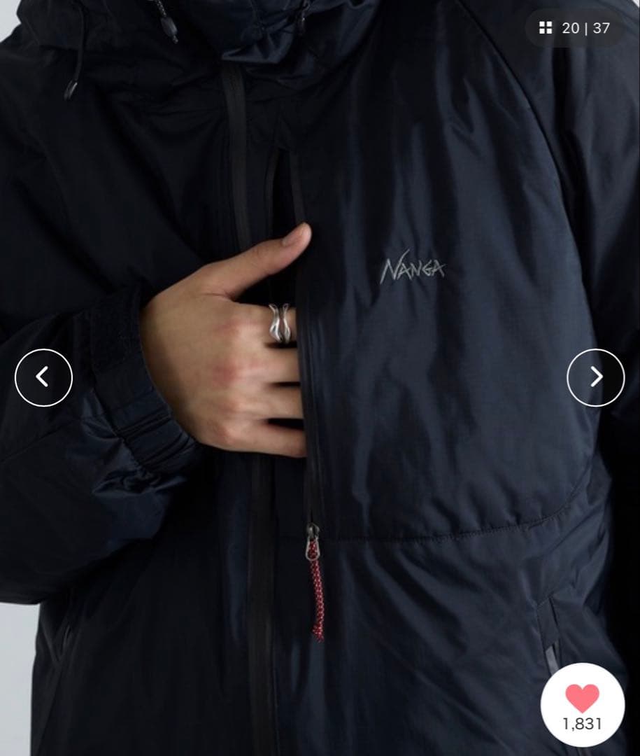 【NANGA】ナンガ　AURORA DOWN JACKET