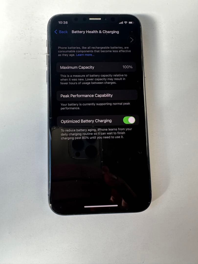 Apple iPhone X 256GB スペースグレー 本体 箱付き
