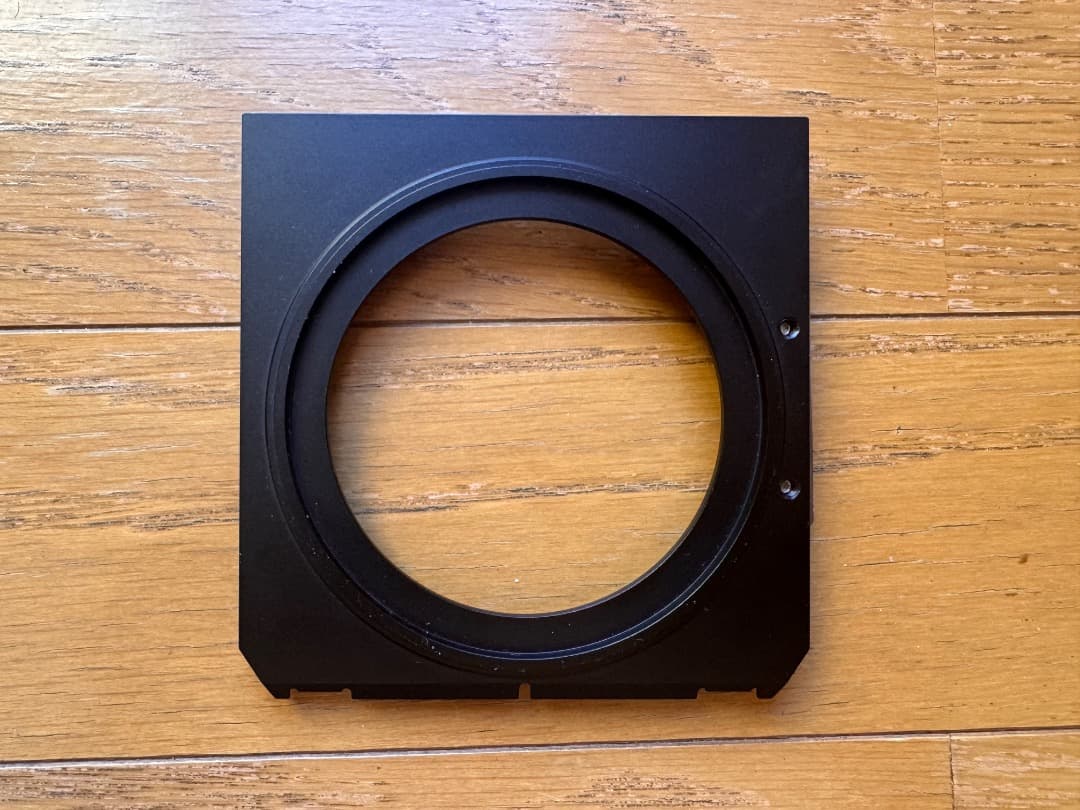 Linhof → Horseman 80mm角アダプターボード