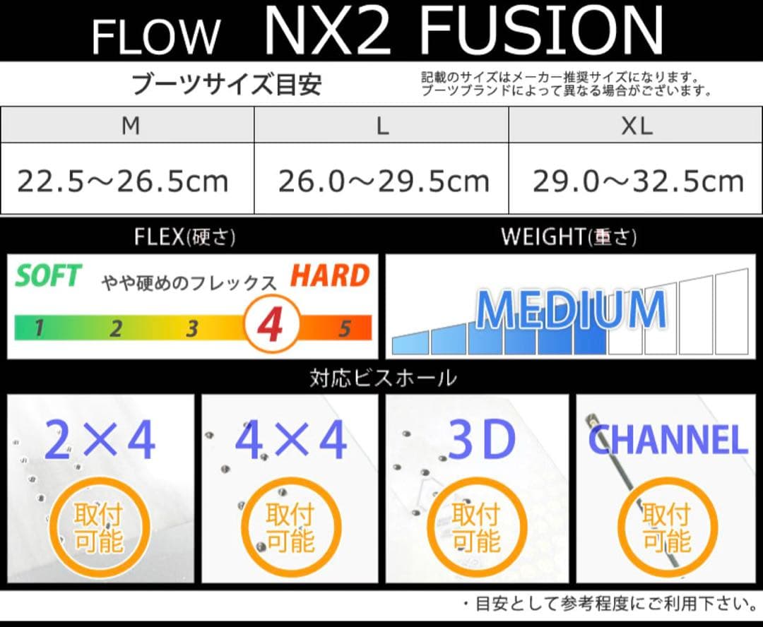 スノーボード FLOW NX2 FUSION
