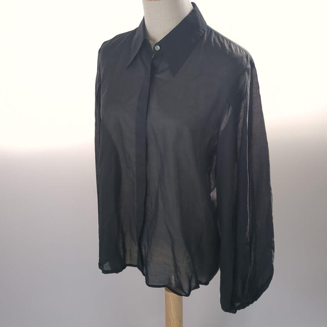 MUSE de Deuxieme Classe 長袖パフスリーブ シアー 極美品
