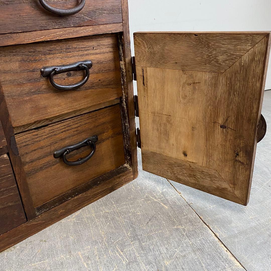 アンティーク チェスト 棚 収納 無垢材 チェスト テレビ台 z416