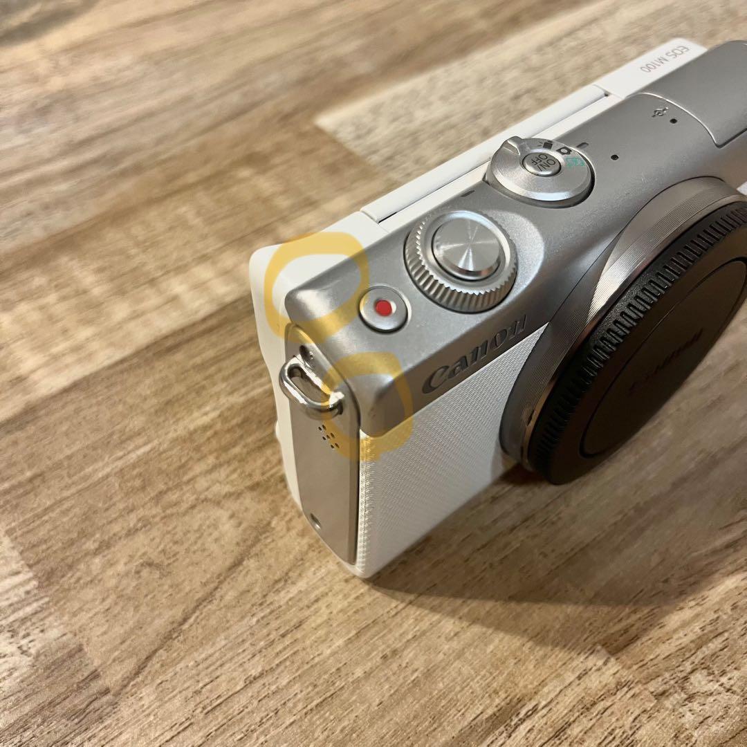 値下げ⭐️【Canon】EOS M100　ダブルレンズキット　ホワイト