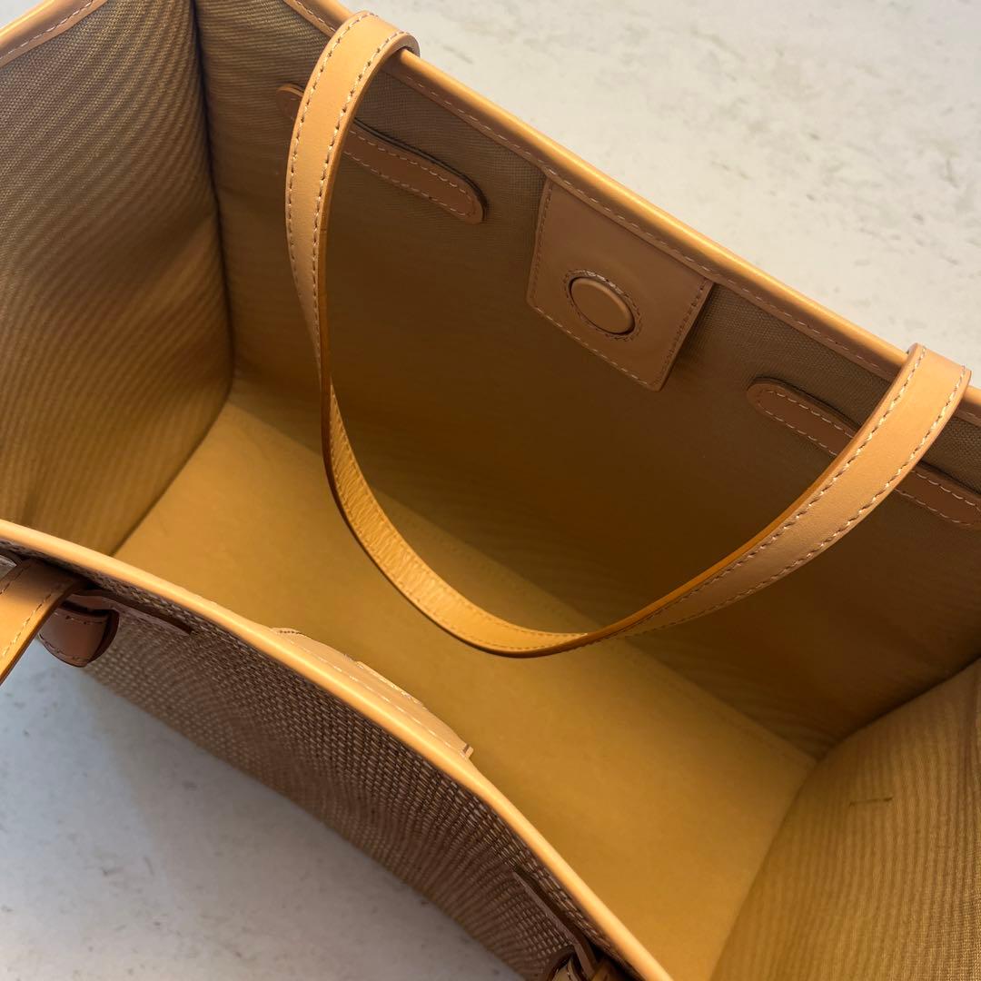 GIANNI CHIARINI かごバッグ ベージュ