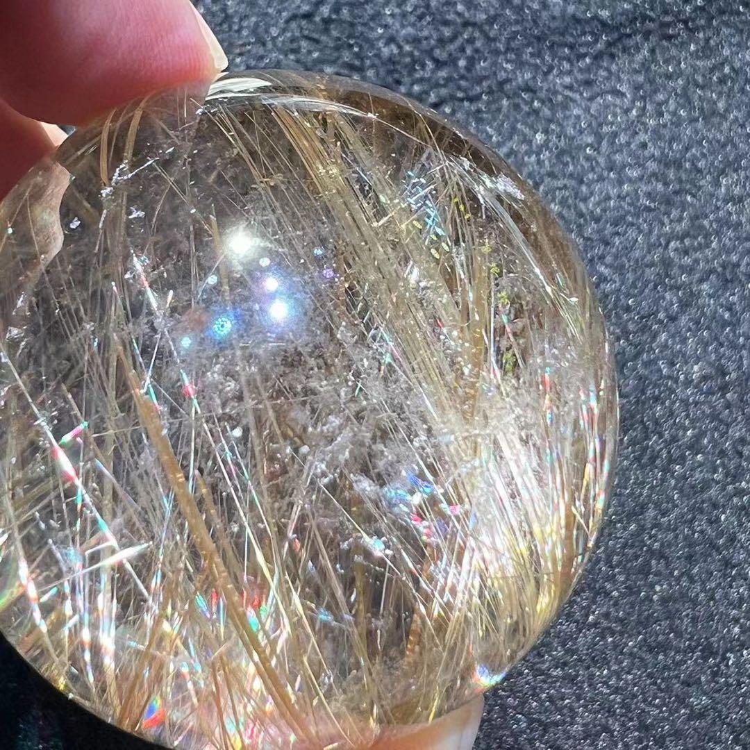 ⭐︎【極上品】タイチンクオーツ  置物 51.7mm