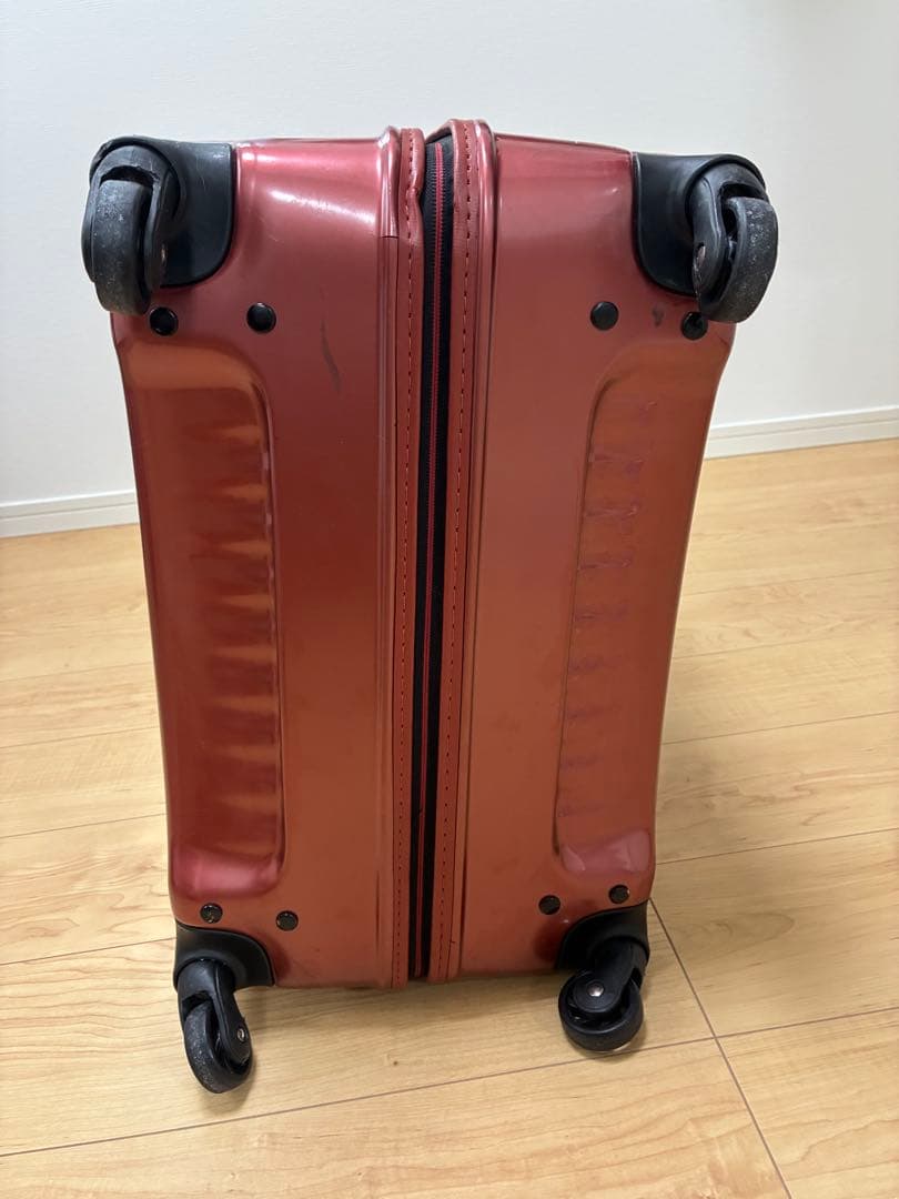☆美品☆サムソナイト　軽量　大容量　TSAロック コスモライト？赤系　送料無料♪