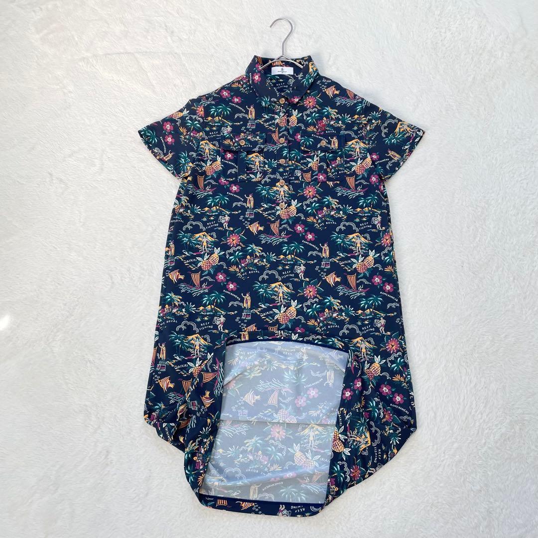 【美品】マンシングウエア×レインスプーナー　コラボワンピース　ゴルフウェア（92