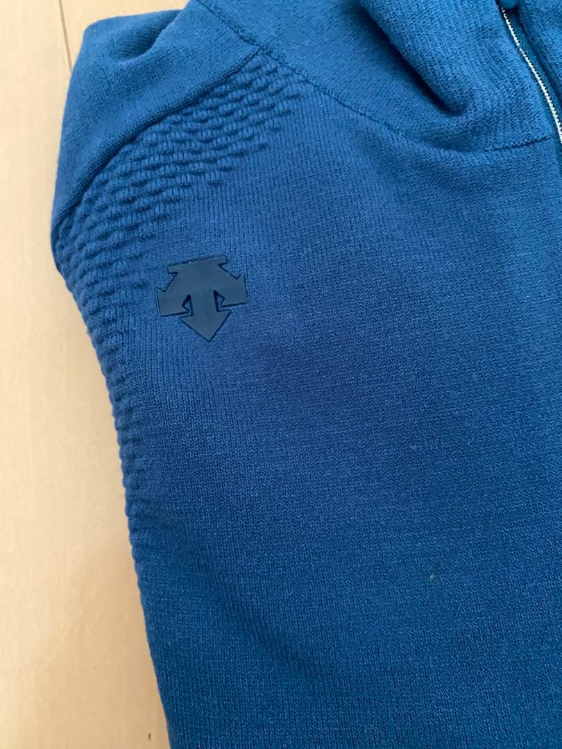 【デサントゴルフ】ジップアップニット O