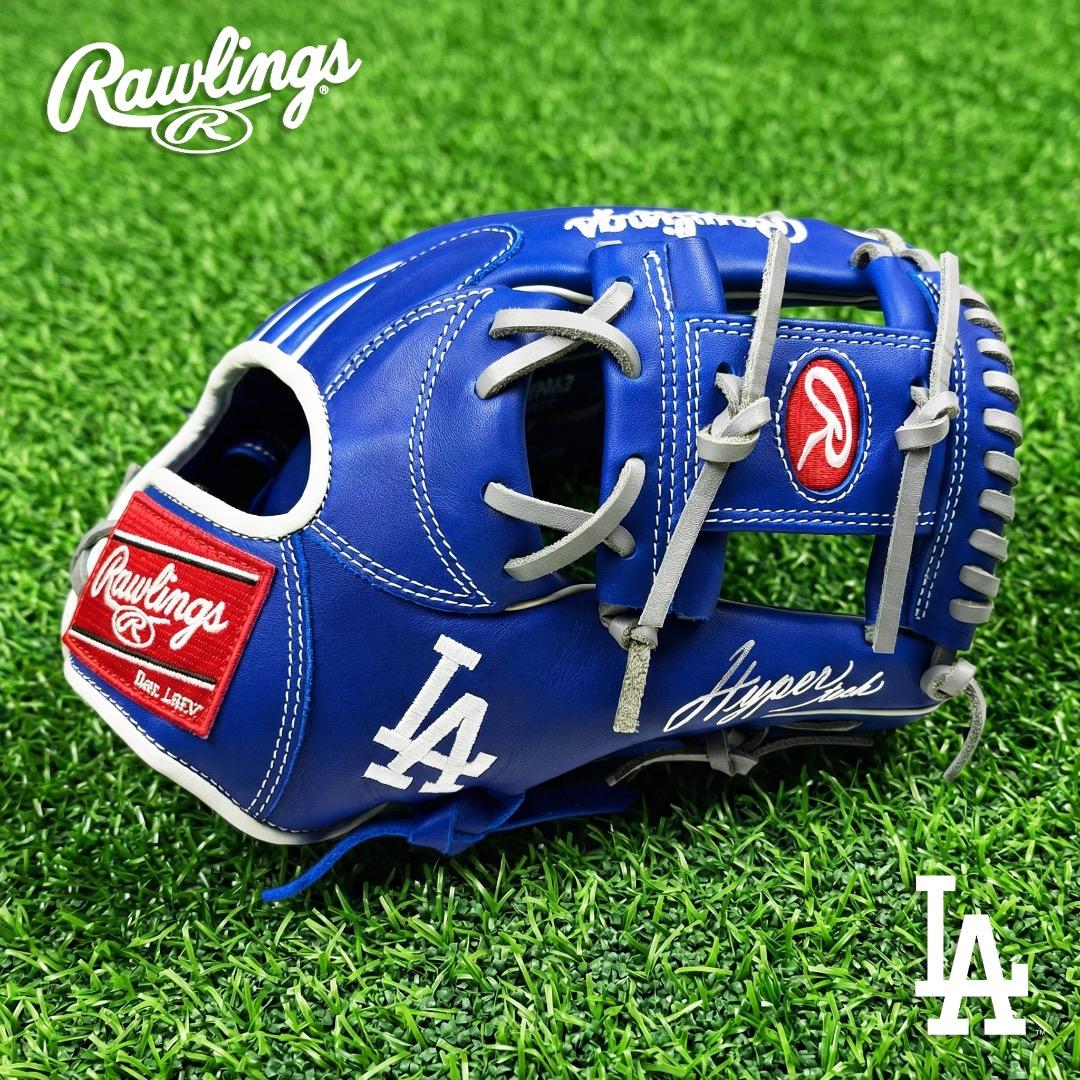 【新品】ローリングス 軟式 内野手用 グラブ MLB ロサンゼルス ドジャース