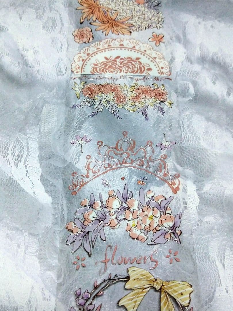 ✩完売御礼✩S36＃音书离(水晶)茶犁工作室切り売り海外装飾マステ