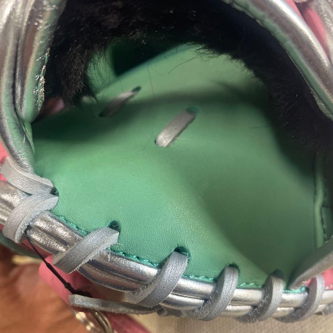 Rawlings 軟式グローブ ピンク/グリーン