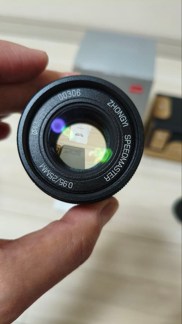 【最終値下げ】中一光学 単焦点 SPEEDMASTER 25mm F0.95