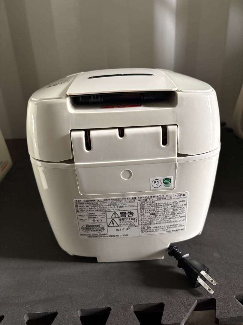 TIGER 圧力IH炊飯ジャー