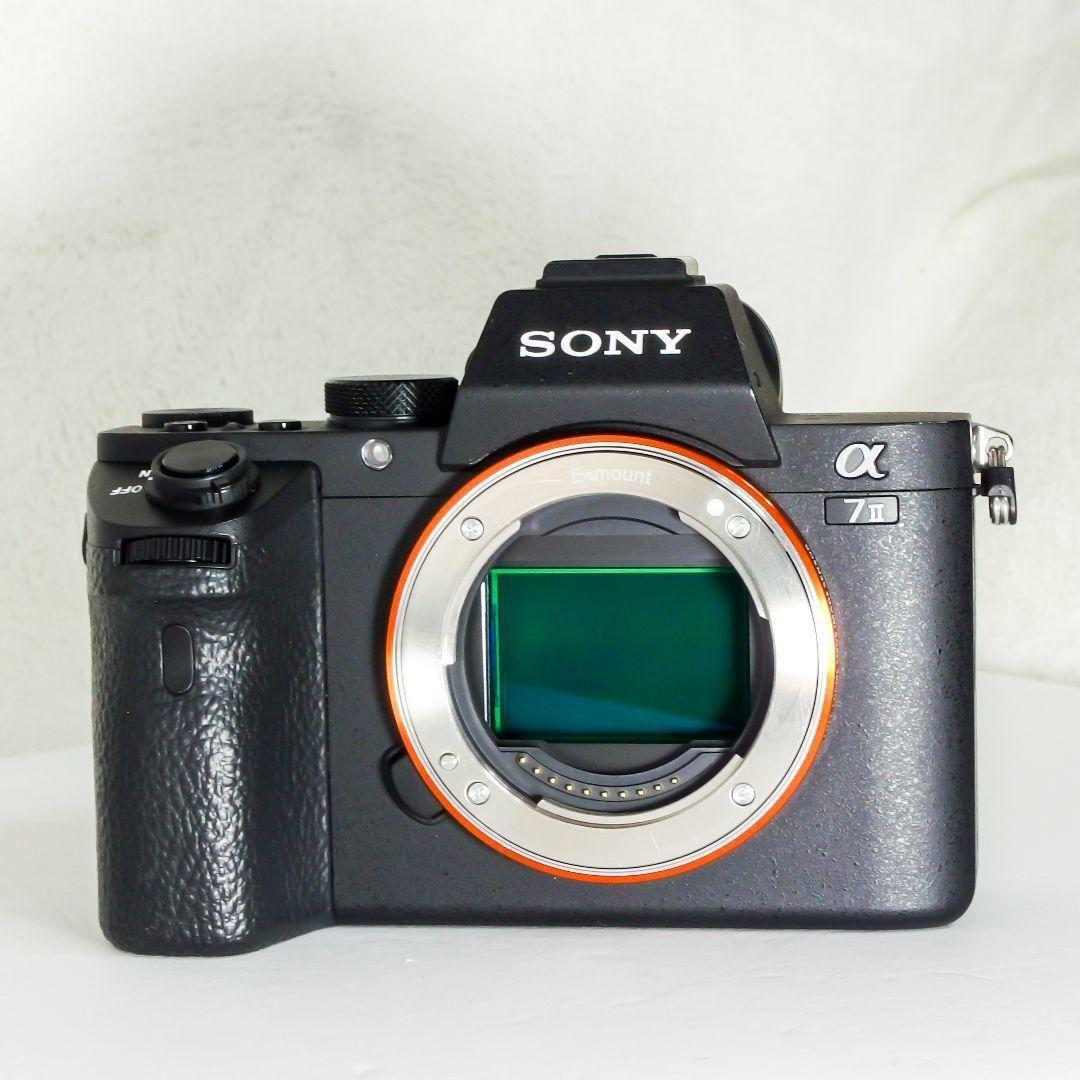 極上美品 5818ショット SONY α7II 元箱有 返品保証有 ソニー