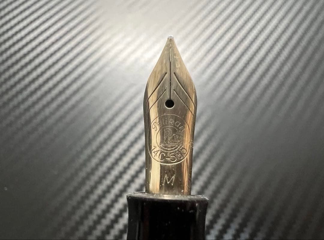 1950年代 極美品 ペリカン 400 緑縞 M 万年筆