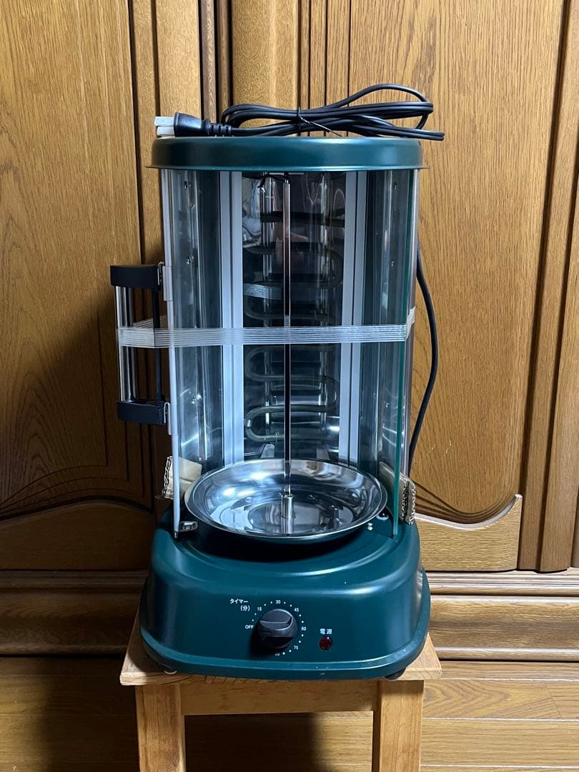 ロティサリーグリル DMK-847-GR バーベキュー　ロティサリーチキン