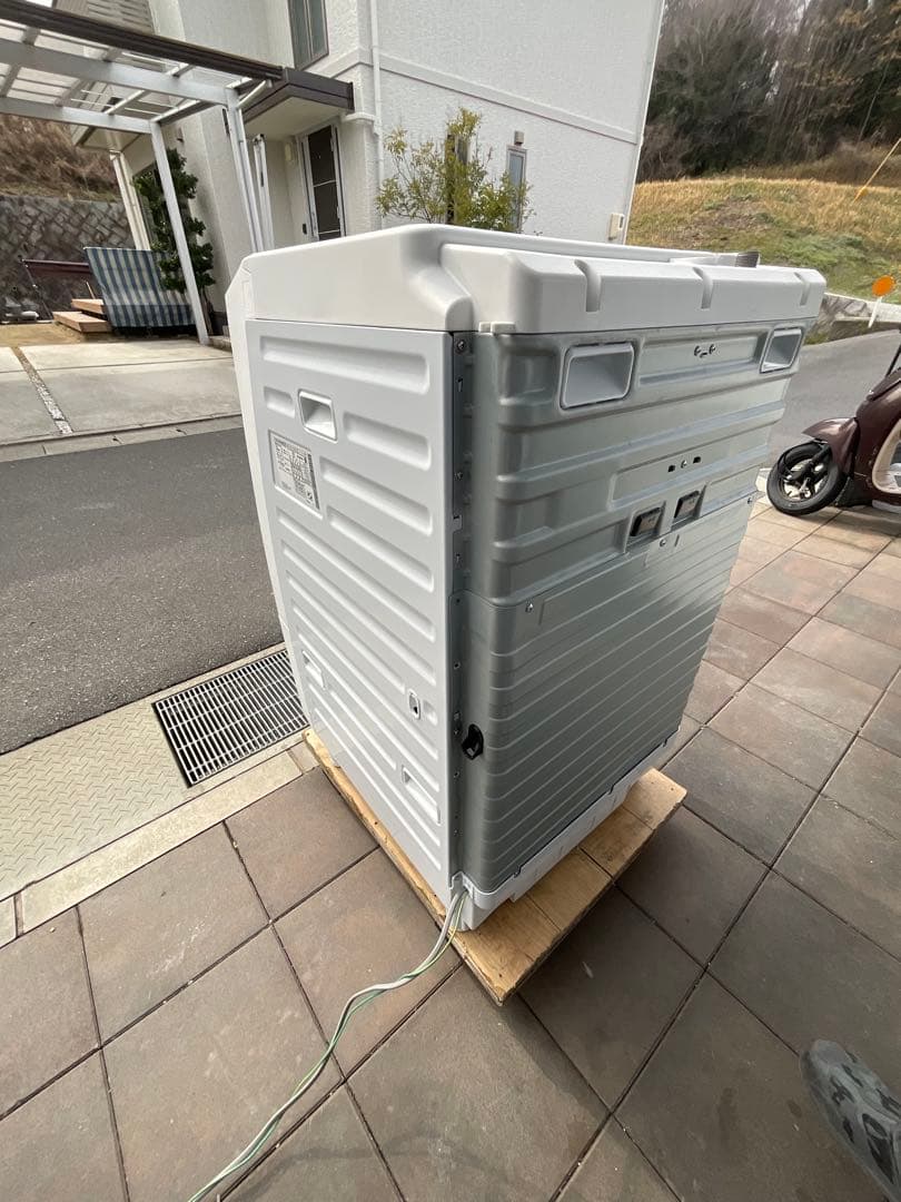 【分解洗浄済み】2024年10月購入日立ドラム式洗濯機 BD-SX120HR