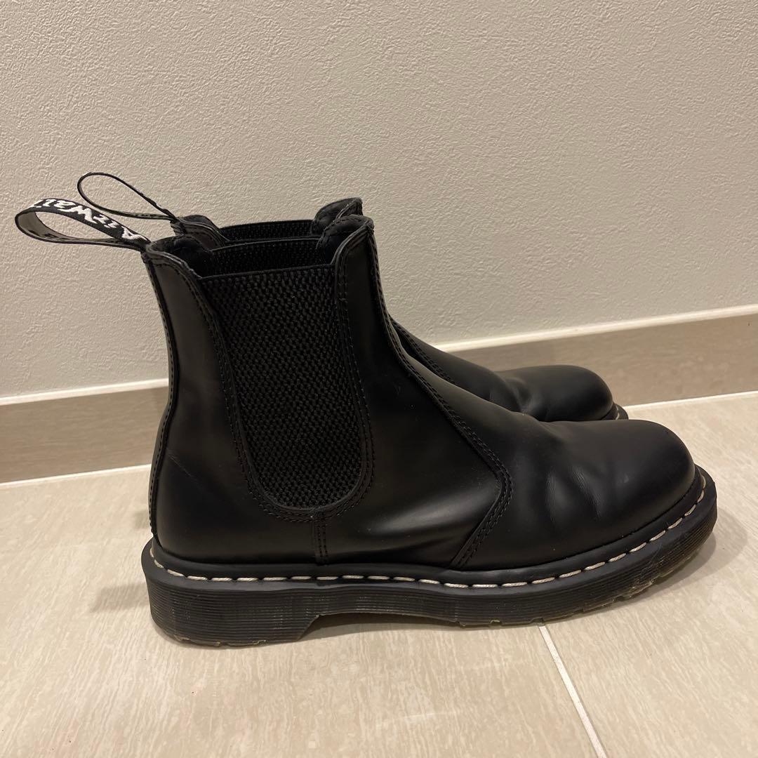 【美品】Dr.Martens 2976ホワイトステッチ　チェルシーブーツ
