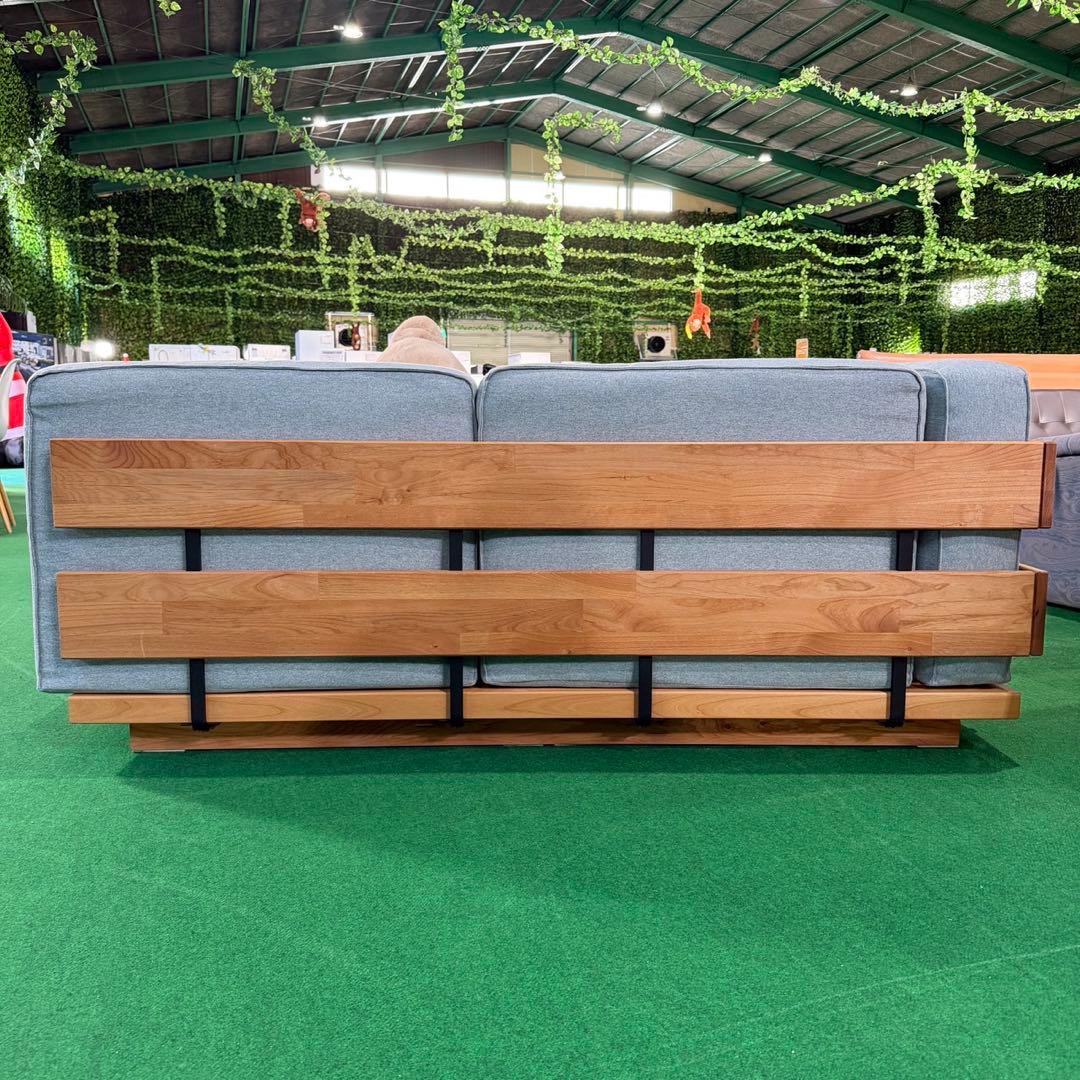 モモナチュラル 2.5人掛けソファ インテリア 家具 リビング M014