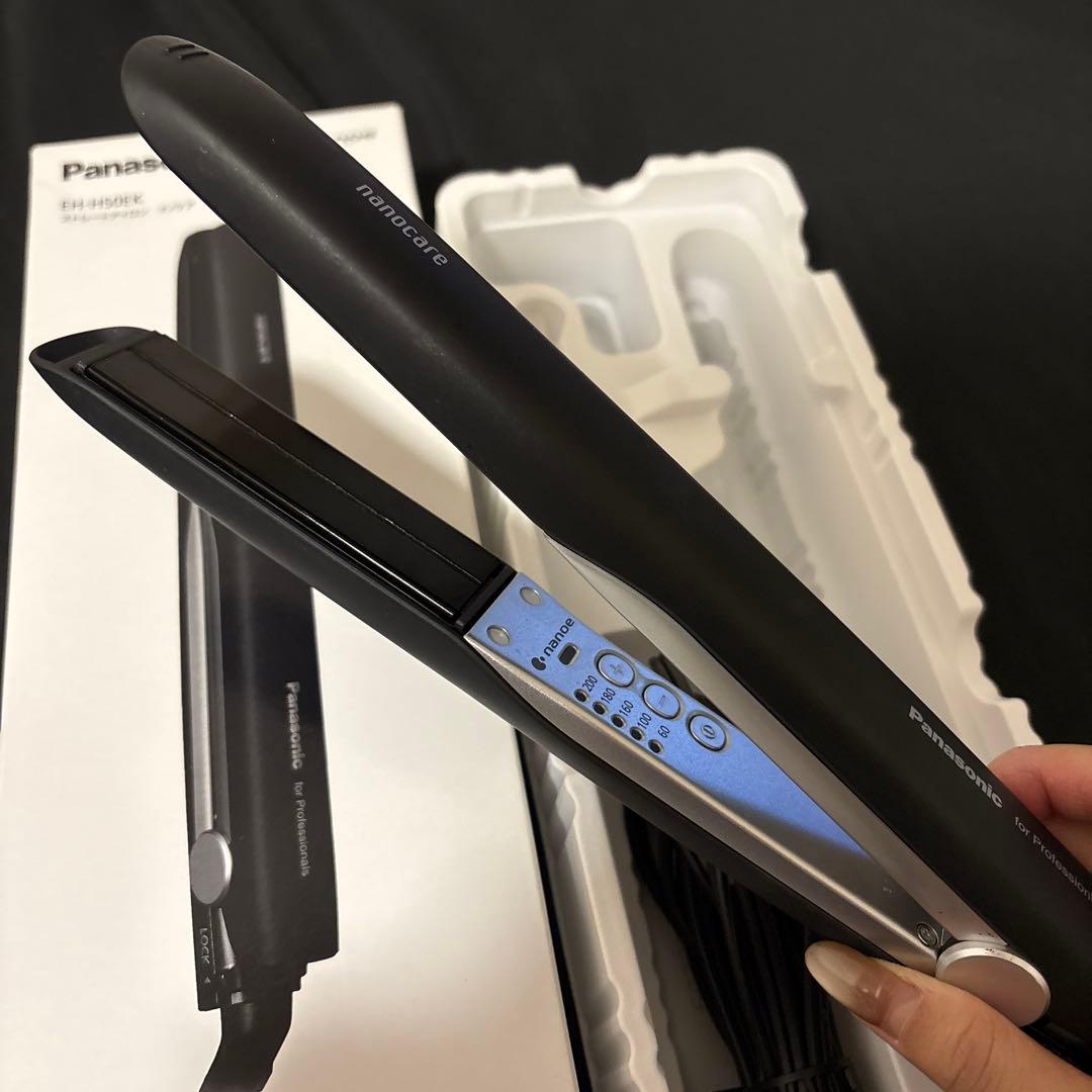 パナソニック ストレートアイロン ナノケア プロモデル 業務用　EH-HSOEK