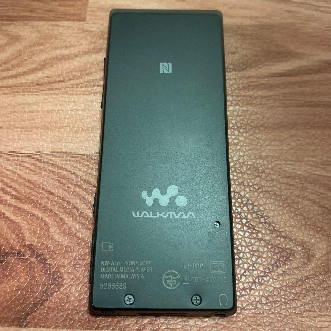 動作確認済み NW-A16 32GB ブラック ウォークマン A10シリーズ