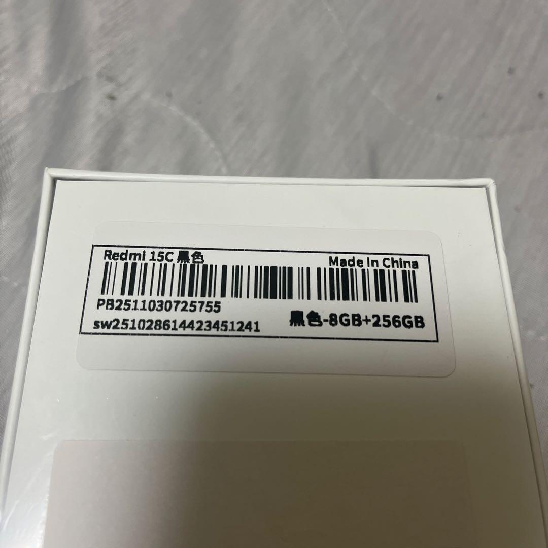 スマートフォン本体 Xiaomi Redmi 15C 8GB/256GB