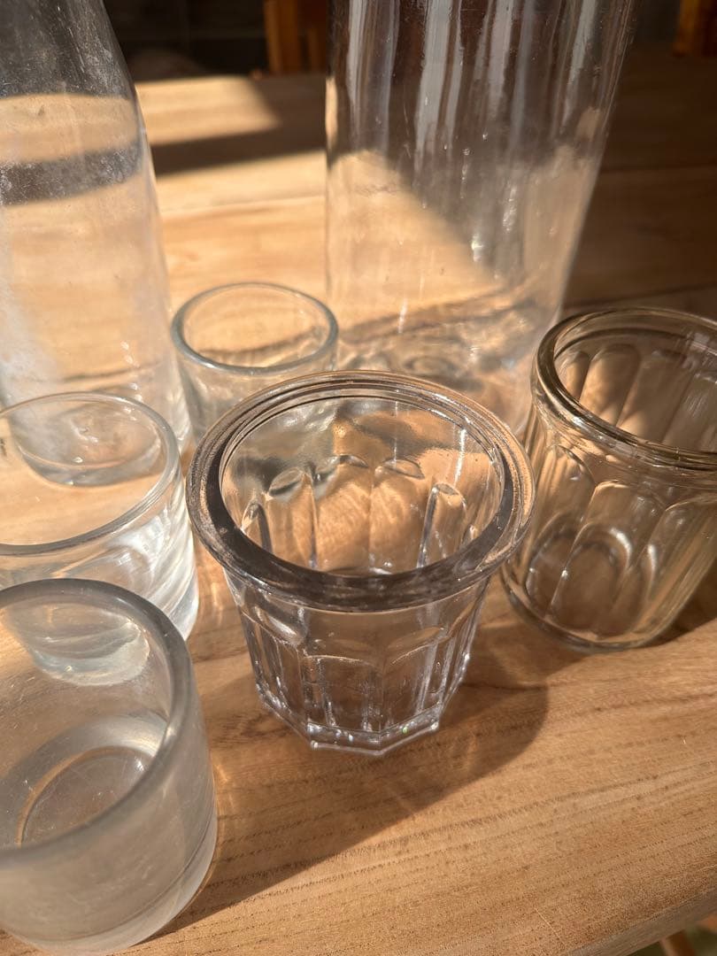 フランスアンティークガラス　全セット