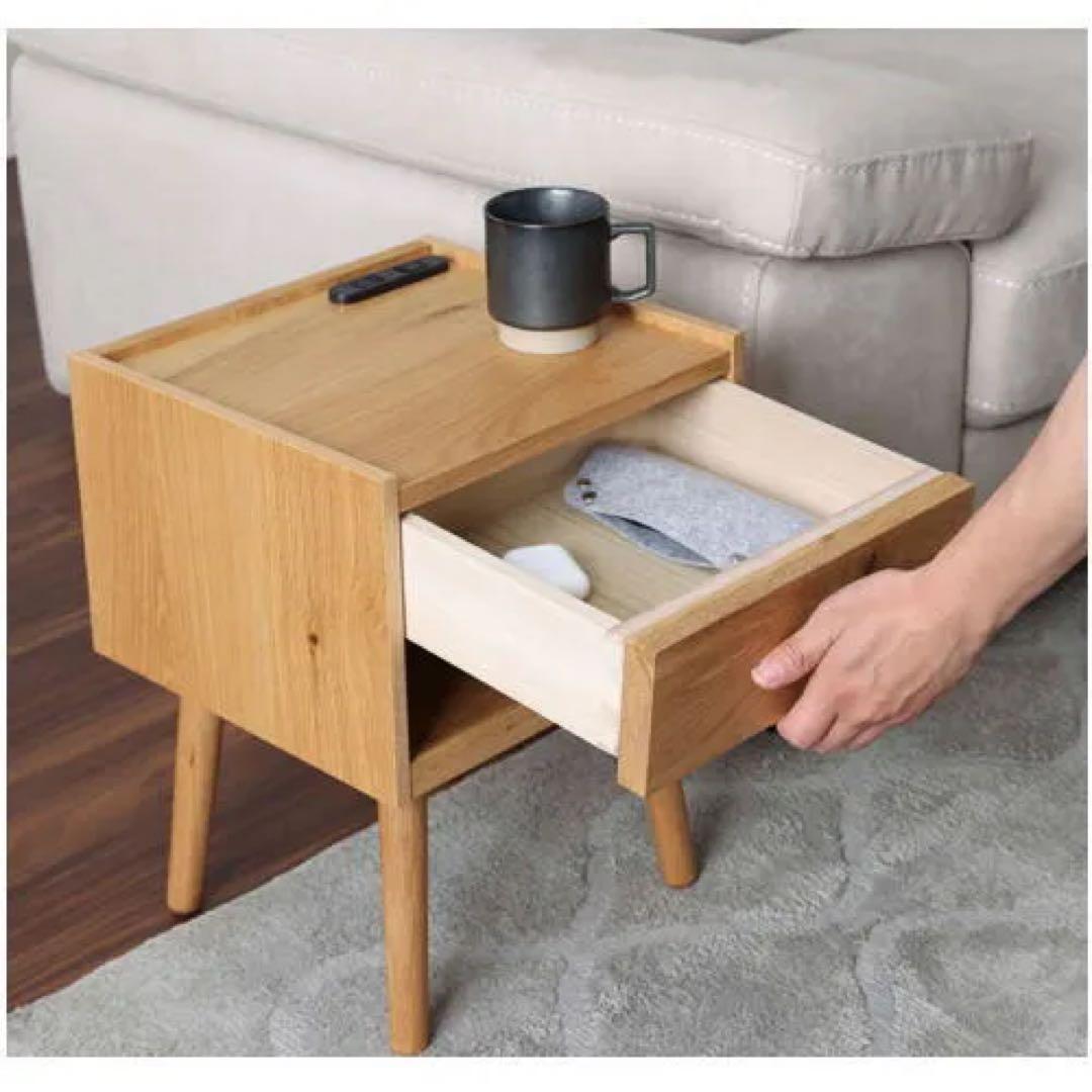 ランピベッドサイドチェスト 【NIGHT TABLE/ナイトテーブル】