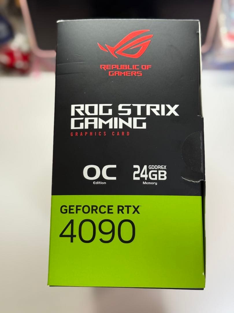 ASUS GeForce RTX 4090 OCモデル納品書付き