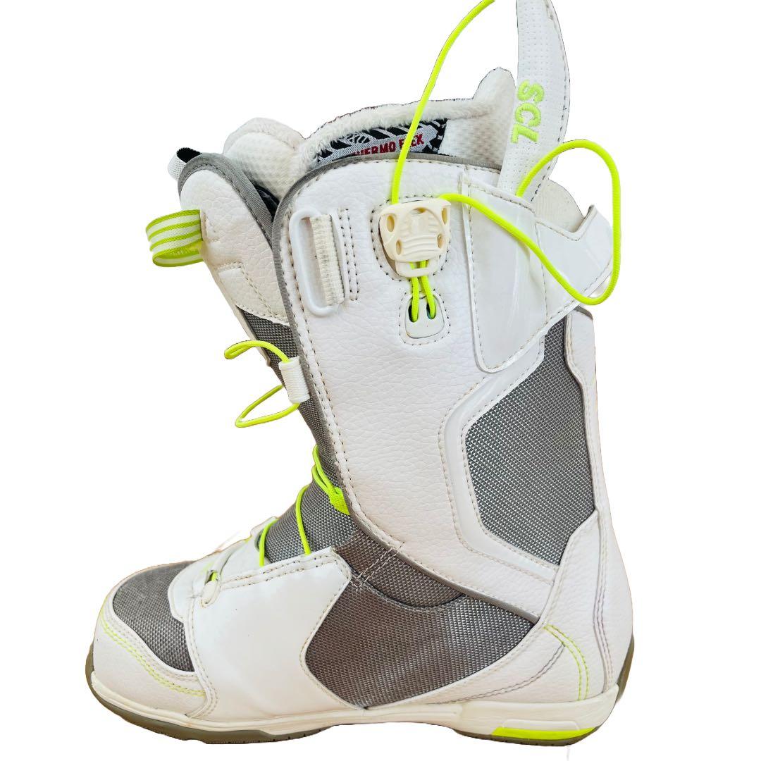 DEELUXE スノーボード　ブーツ　26.5 ホワイト　グレー　グリーン