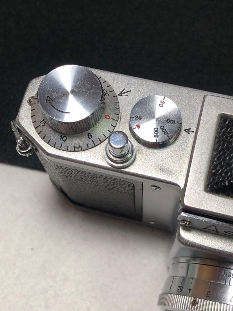 フィルムカメラ pentax asahi flex takumar 50mm f3.5 m37