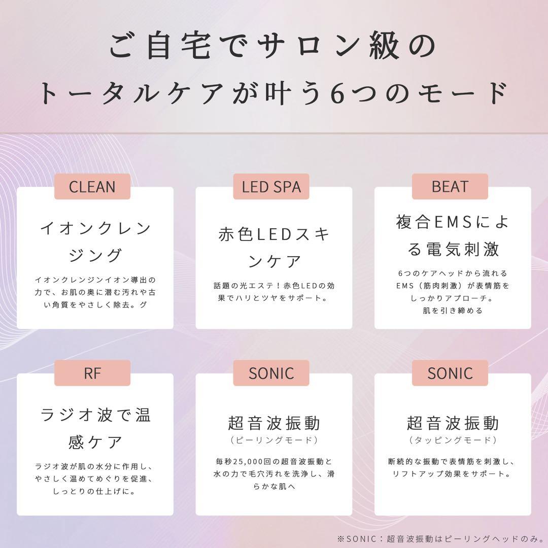 RF美顔器 1台13役 ウォーターピーリング