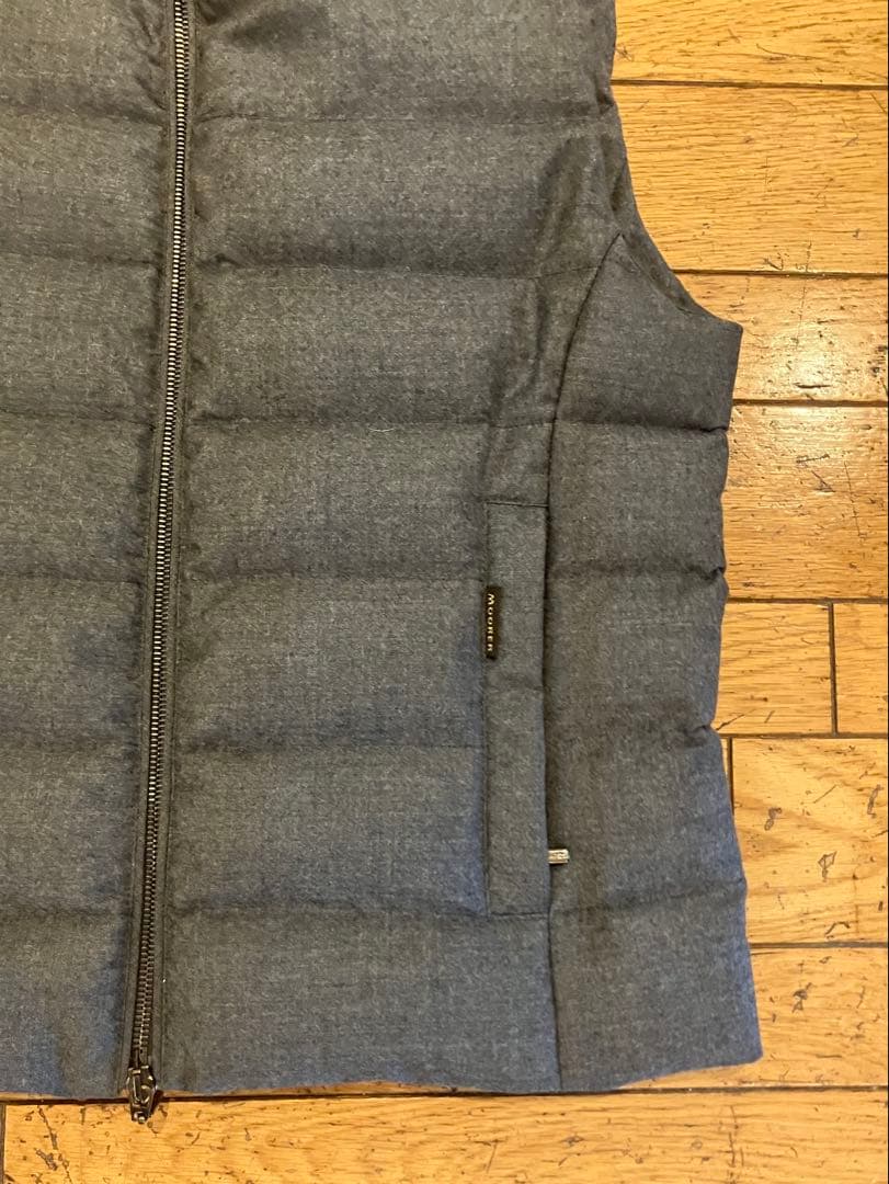 ゆうきじい MOORER ムーレー カシミヤダウンベスト 44