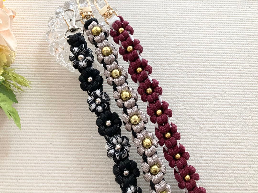 パラコード ストラップオーダー受付ページ